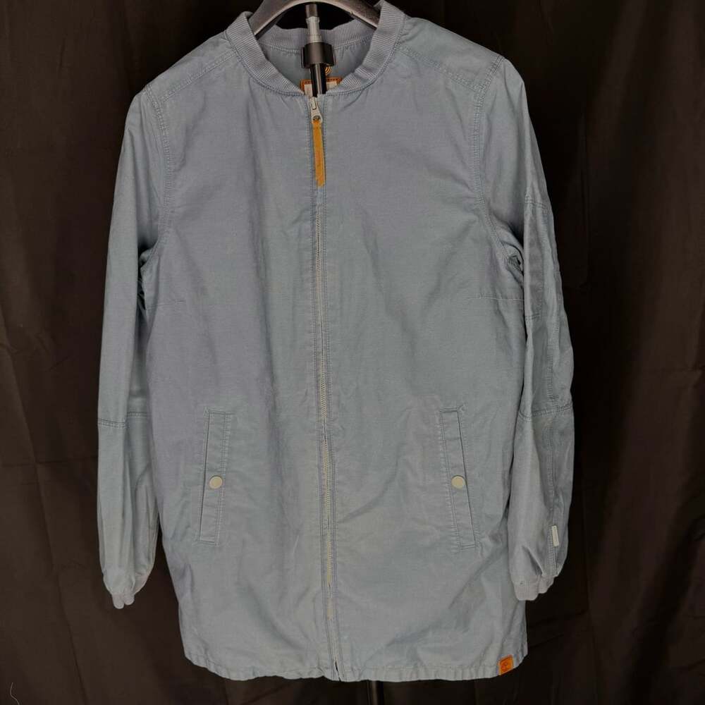 Timberland Waterproof Dryvent Zip Up Jacket Size M Blue